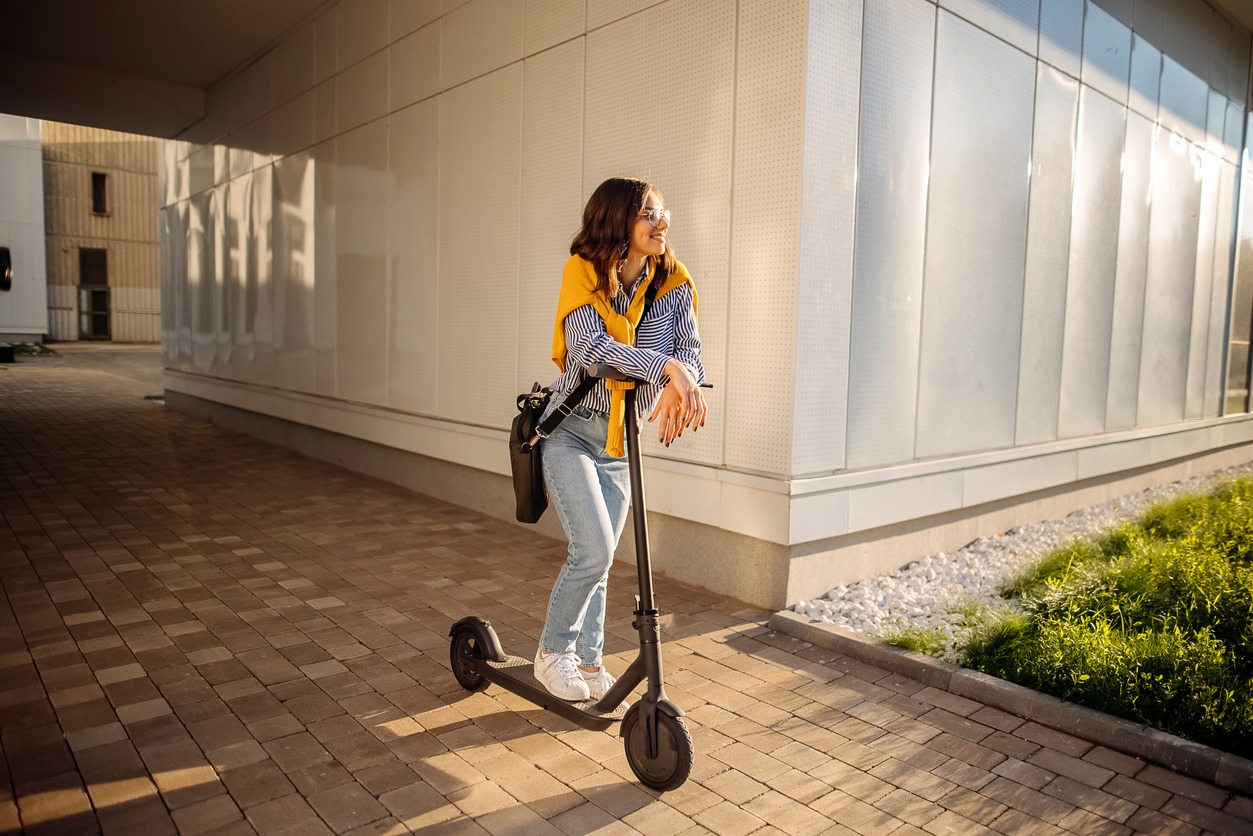 Can I Ride An E-Scooter On The Pavement In The UK?