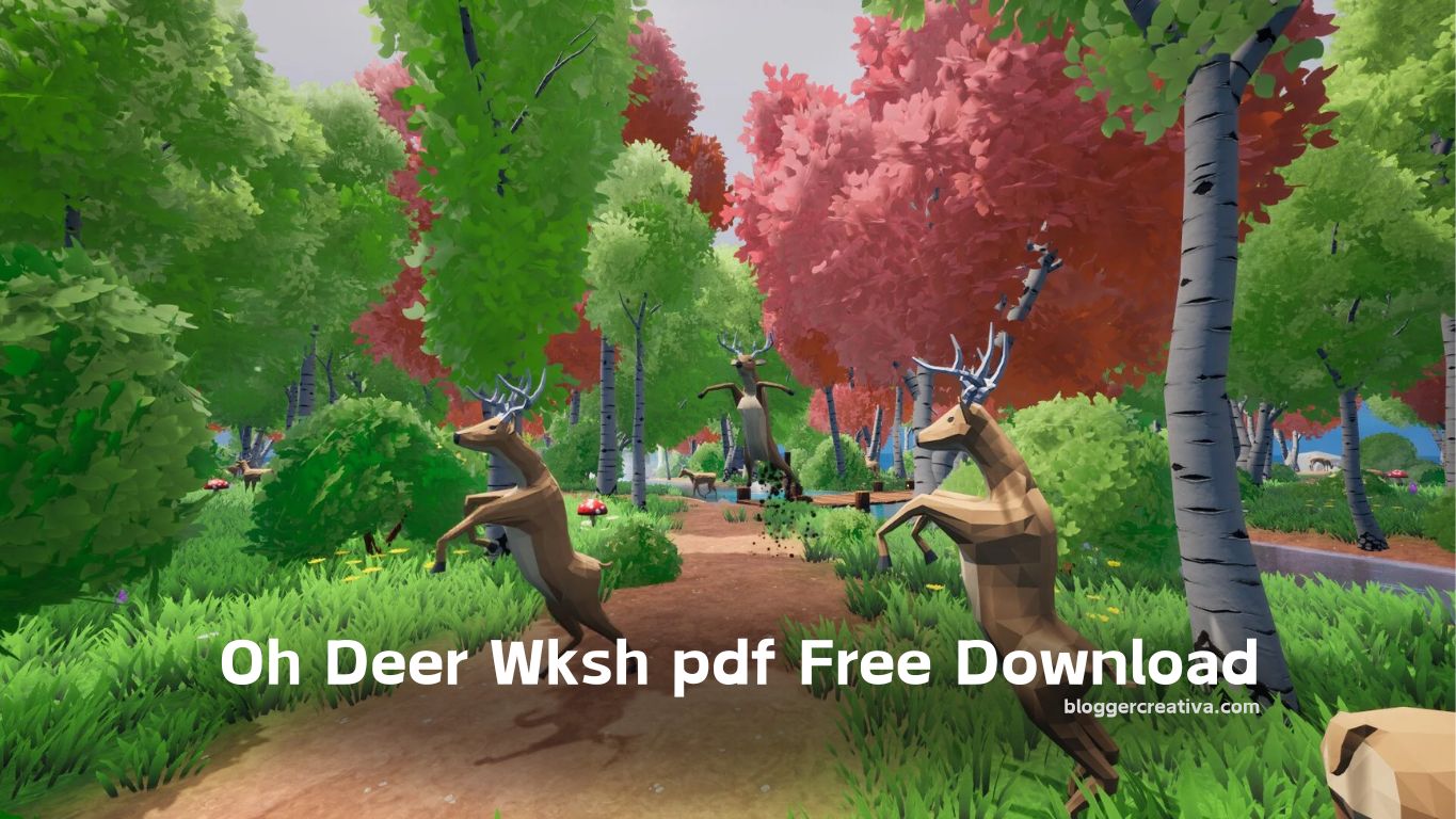 Oh Deer Wksh pdf Free Download